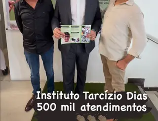 Instituto Tarcizio Dias celebra 500 mil atendimentos e recebe nova emenda do Deputado Federal Cabo Gilberto Silva