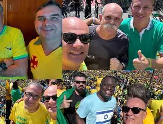 Deputado Cabo Gilberto Silva se une a Jair Bolsonaro em ato pela democracia e liberdade no Rio de Janeiro