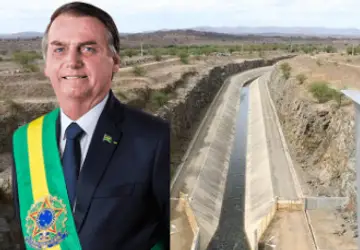 Obra orçada em R$ 1,4 bilhão: Presidente Jair Bolsonaro virá à Paraíba inaugurar 1ª etapa do Canal Acauã-Araçagi