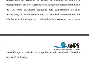 Mais Regalias: juízes requerem ao Tribunal de Justiça da Paraíba ampliação no valor mensal do auxilio alimentação