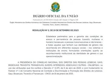 Governo Lula orienta que escolas permitam uso de banheiro de acordo com identidade de gênero