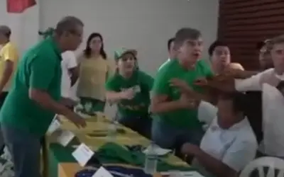 Desesperado com possibilidade de perder vaga na Câmara Federal, deputado Wellington Roberto tenta agredir Cabo Gilberto Silva em evento no Cariri Paraibano