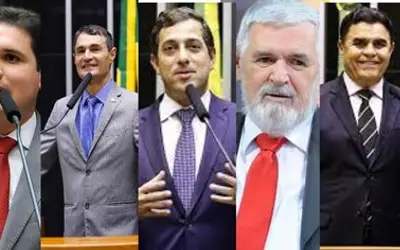 Deputados Hugo Motta, Romero Rodrigues, Gervásio Maia, Luiz Couto e Wilson Santiago estão entre os piores parlamentares do Congresso Nacional 
