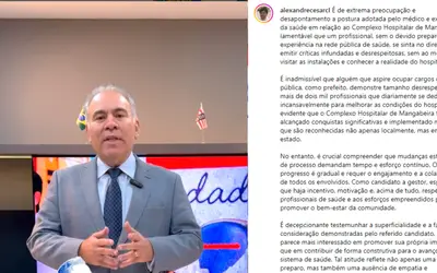 Diretor do Complexo Hospitalar de Mangabeira rebate criticas de Marcelo Queiroga